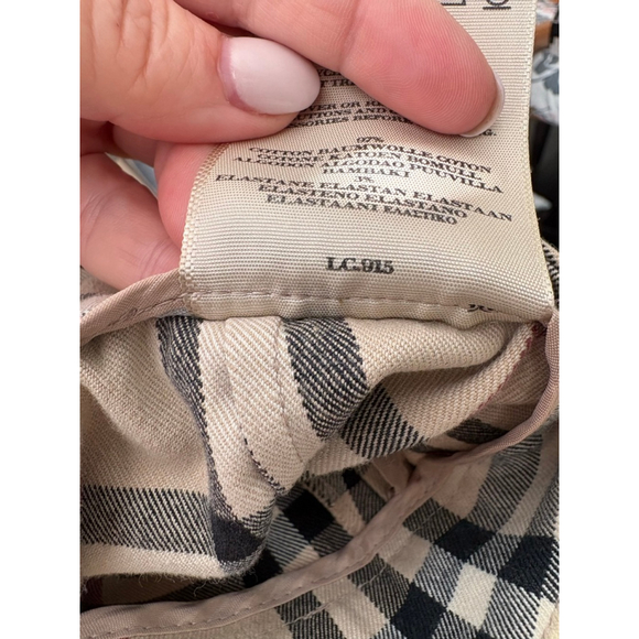 Burberry Vintage Classic Nova Check Crop Pants - Picture 7 of 8
